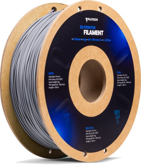 Fujtech PLA+ Filament Grå 1.75 mm