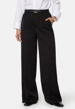 Pieces Camil HW Wide Pant Black L/32