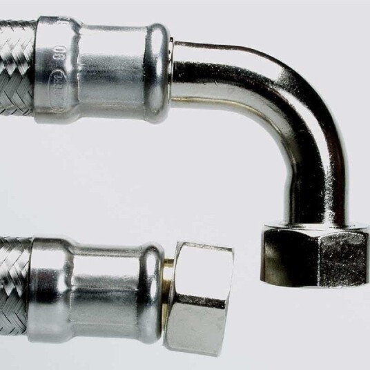 Neoperl Neoflex Trykkslange SPX 1"x1"/ 100cm Vinkel-rett