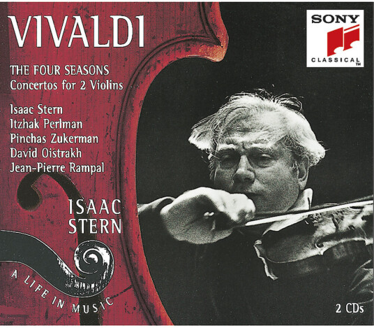 Isaac Stern, Itzhak Perlman, Pinchas Zukerman, David Oistrach, JeanPierre Rampal The Four Seasons • Concertos For 2 Violins CD