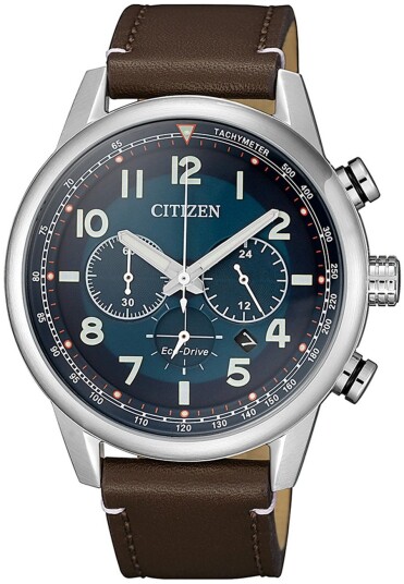 Citizen Herreklokke CA4420 13L Blå/Lær Ø43 mm Citizen Herreklokke CA4420 13L Blå/Lær Ø43 mm
