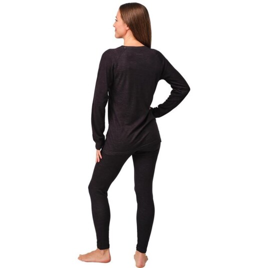 Nordfjell THE Merino Baselayer Set W Black Nordfjell THE Merino Baselayer Set W Black