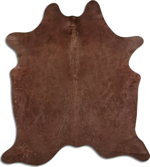 Kuskinn   Brun 255 Størrelse: 210 x 175 cm
