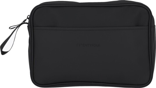 Twentyfour & PU Toalettmappe Sort ONE SIZE Twentyfour & PU Toalettmappe Sort ONE SIZE