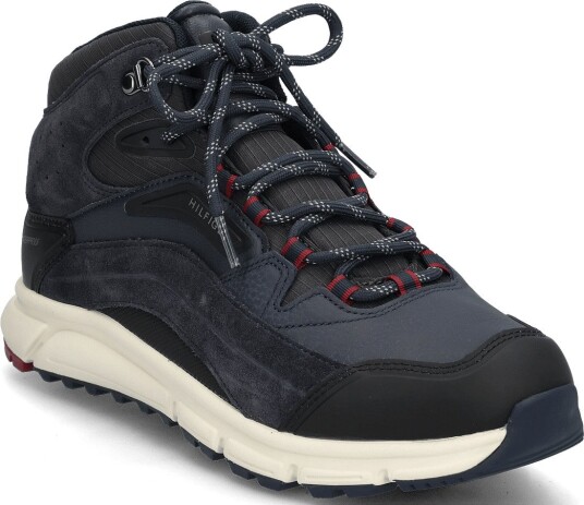 Tommy Hilfiger Hilfiger Wp Mix Chukka Runner NAVY BLUE 42