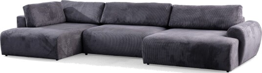 Gaudir 4 seters Sofa med Divan Antrasitt Gaudir 4 seters Sofa med Divan Antrasitt