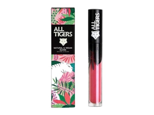 All Tigers 3701243206019 Rosa Rose Glossy Farging Utjevning Kvinner Gloss Flaske