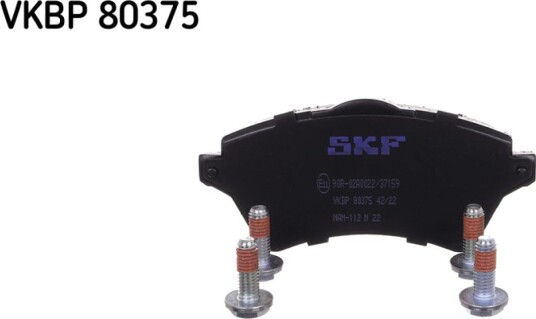Bremseklosser SKF VKBP 80375 Bremseklosser SKF VKBP 80375