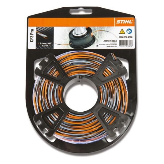 Stihl High-tech Cf3 Pro Trimmertråd 3,0 Mm X 45 M Stihl High-tech Cf3 Pro Trimmertråd 3,0 Mm X 45 M