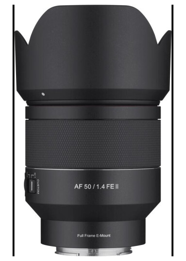 Samyang 50mm f/1.4 FE II Lyssterk Normalobjektiv for Sony E Samyang 50mm f/1.4 FE II Lyssterk Normalobjektiv for Sony E