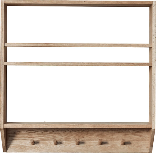 Lene Bjerre Ellie Shelf 80X16X80 Cm. Natural Oiled 80X 80X 16CM Lene Bjerre Ellie Shelf 80X16X80 Cm. Natural Oiled 80X 80X 16CM