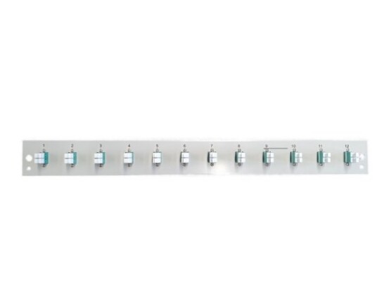 Efb Elektronik Sb-Fp-12Sc-S-Om4 Rackmontering 1U Grå Metall 432 Mm 13 Mm