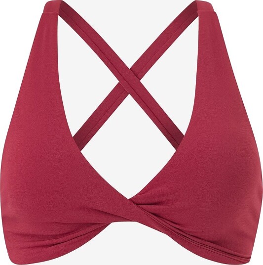 Drop of Mindfulness Ultimate Flattering Bra   Burgundy   XL