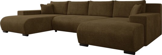 Krysen Sovesofa Dubbeldivan 4 sits   Brun