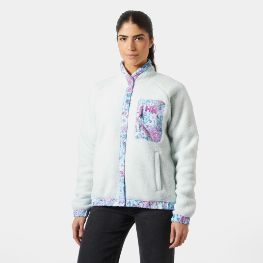 Helly Hansen Imperial Børstet Fleece Mellomlagsjakke Dame Blå L