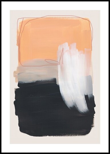 Abstract Brush Strokes 122 Plakat Plakat / 21x30cm