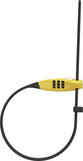 Abus Combiflex Travelguard Gul Abus Combiflex Travelguard Gul