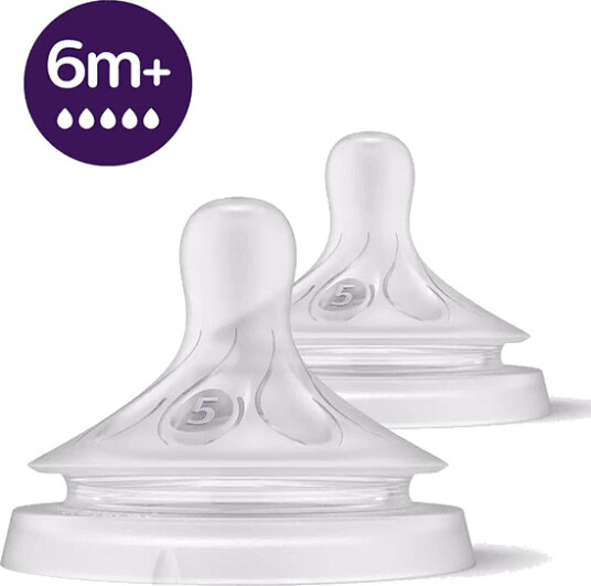 Philips Avent Natural Response Flaskesmokk 6m+ Pakke med 2 Stykker
