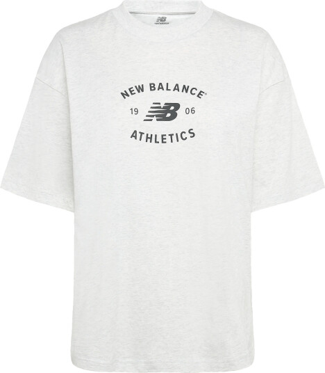 New Balance Reimagined Oversized T Shirt Grey S