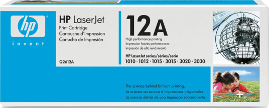 HP Toner 12A / Q2612A Sort (2.000 sider) Original