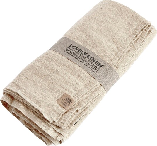 Lovely Linen Duk Lovely i vasket lin Beige Lovely Linen Duk Lovely i vasket lin Beige