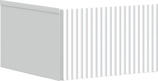 Vegghengt Nattbord Hvit 33 x 34,5 x 20 cm Konstruert tre