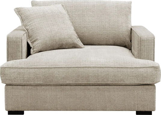 Rossita lyx Ekstra dyp Lenestol Beige Chenille