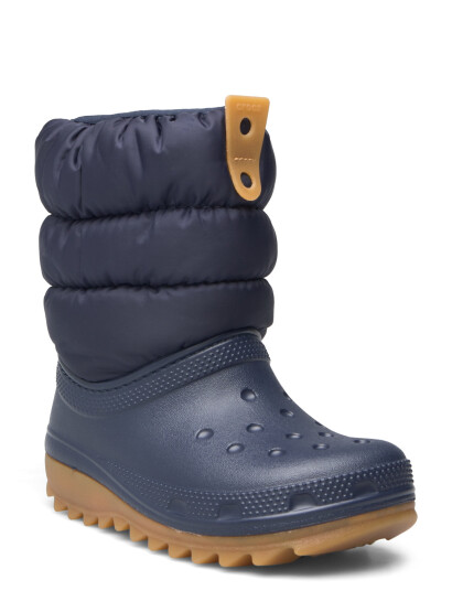Crocs Navy/Gum Classic Neo Puff Støvler 23 24 Crocs Navy/Gum Classic Neo Puff Støvler 23 24