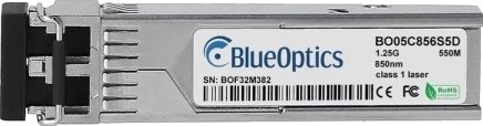 Blueoptics 90-Qs00sf1101-Bo Fiber Optisk Sfp 550 M 850 Nm 850 Nm 1000Base Blueoptics 90-Qs00sf1101-Bo Fiber Optisk Sfp 550 M 850 Nm 850 Nm 1000Base