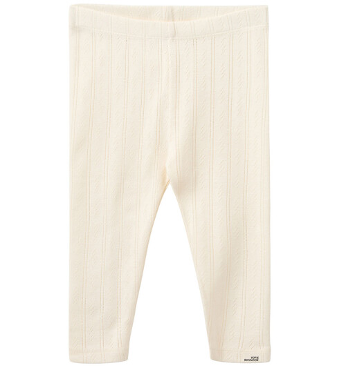 Sofie Schnoor Leggings Nalinesb Off White m. Hullmønster Sofie Schnoor 62 Leggings Hvit