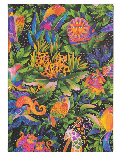 Paperblanks Notatbok Paperblanks Jungle Song midi