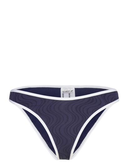 Speedo Texture Scoop Bikini Bottom Navy XXL