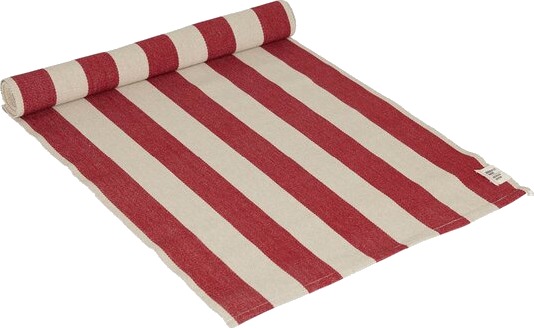 Fondaco Amalia bordløper 40x140 cm rød