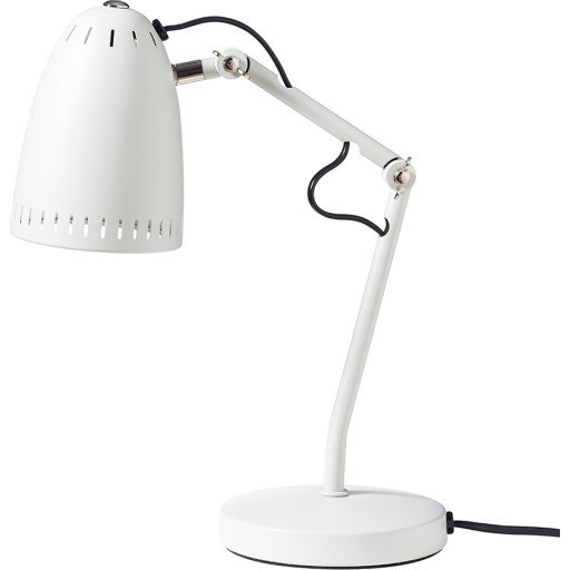 Superliving Dynamo bordlampe hvit