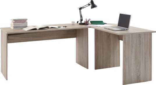 Bellmore Hjørneskrivebord 205 Eik - Beige