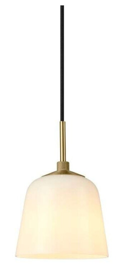 Halo Design - Room 49 Pendel Ø15 Antique Brass/Opal Halo Design