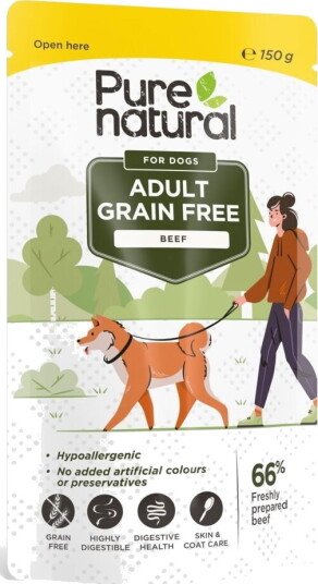 Purenatural Adult Beef 150 G
