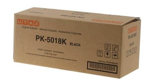 Utax 1T02TW0UT0 / PK-5018K Black Toner - Laser toner Svart