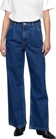 Camilla Pihl Dame Jeans Blå S,