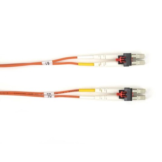 BLACK BOX FO Patch Cable Multi-m - LC-LC Duplex 15m Factory Sealed BLACK BOX FO Patch Cable Multi-m - LC-LC Duplex 15m Factory Sealed