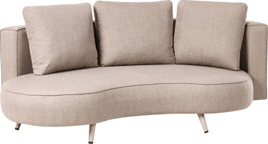 Utesofa Parori høyrevendt - Beige