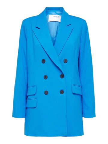 Selected Femme Sebina-Ina Ls Blazer Princess Blue 38