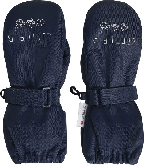 Little B Mittens   Navy   4\6Y