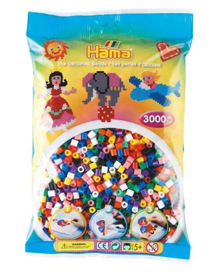 Hama Ironing Beads Mix - Standard (201-00) 3000pcs