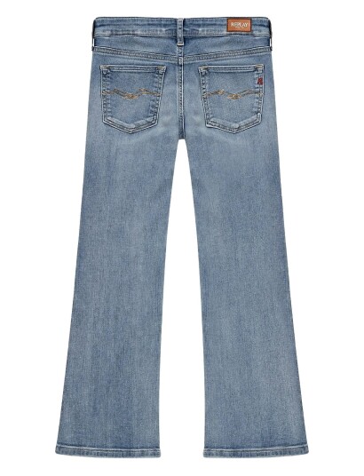 Replay Amista Trousers Bootcut Blue 140 Replay Amista Trousers Bootcut Blue 140