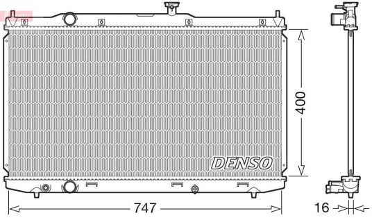 Radiator DENSO DRM40039