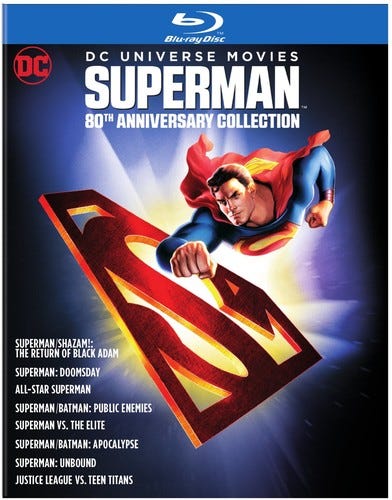 Dc Universe Movies Superman 80th Anniversary Collection Bluray Dc Universe Movies Superman 80th Anniversary Collection Bluray
