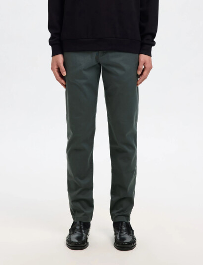 Selected Slh175 Slim New Miles Flex Pant Noos   Khaki green   32 x 32