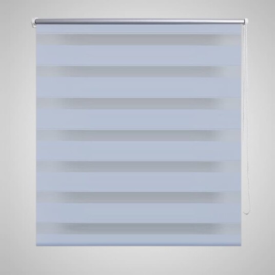vidaXL Zebra Gardiner 80 x 175 cm Hvit
