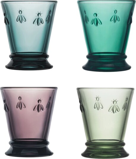 La Roch?re Abeille drikkeglass 26 cl 4 deler Multi La Roch?re Abeille drikkeglass 26 cl 4 deler Multi